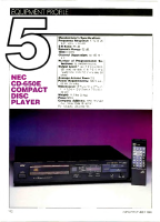 NEC CD-650E-TEST-1986 